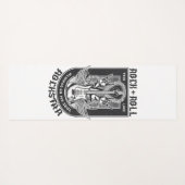 Gitarrenrock-Design Yogamatte (Rückseite (Horizontal))