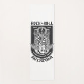 Gitarrenrock-Design Yogamatte (Vorderseite)