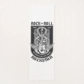 Gitarrenrock-Design Yogamatte (Rückseite)