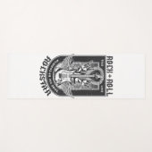 Gitarrenrock-Design Yogamatte (Vorderseite (Horizontal))