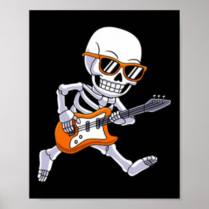 Gitarrenrock und -amp spielen; Jungs spielen Poster