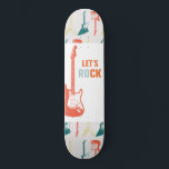 Gitarrenrock und Roll Music Rockstar Skateboard<br><div class="desc">Mit einer funky E-Gitarre sind diese Skateboards für Kinder und Jugendliche geeignet. Rock On!</div>