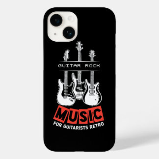 Gitarrenrockmusik für Gitarristen Retro Case-Mate iPhone 14 Hülle