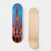 Gitarrenrockner Skateboard (Vorderseite)