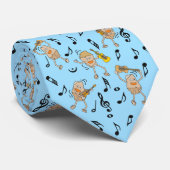 Gitarrenrocks Krawatte (Gerollt)