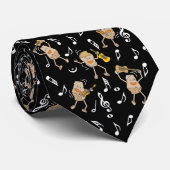 Gitarrenrocks Krawatte (Gerollt)