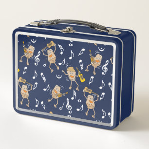 Gitarrenrocks Metall Brotdose