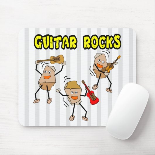 Gitarrenrocks Mousepad (Mit Mouse)