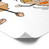 Gitarrenrocks Poster (Ecke)