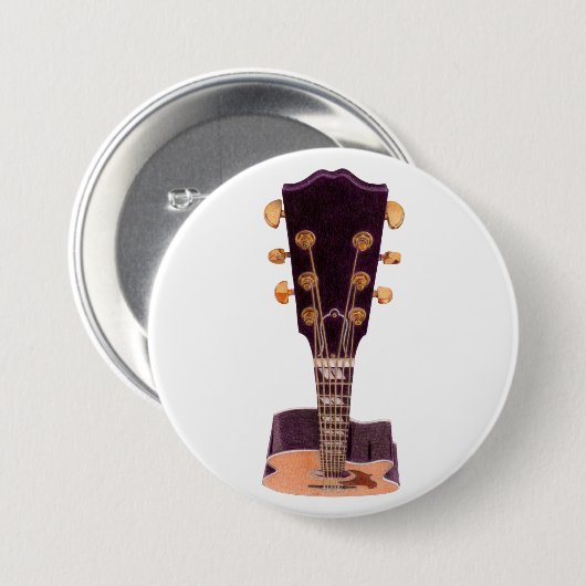 Gitarrenschaltfläche Button (Vorne & Hinten)