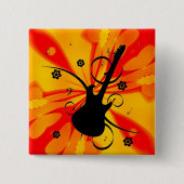 Gitarrenschaltfläche Button (Vorderseite)