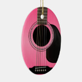 Gitarrenschmuck Pink Keramikornament (Rechts)