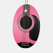 Gitarrenschmuck Pink Keramikornament (Links)