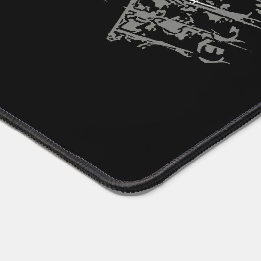 Gitarrenschreibmatte, Arbeitsbank matt Schreibtischunterlage (Ecke)