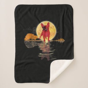 Gitarrensee Halloween Beängstigender französischer Sherpadecke