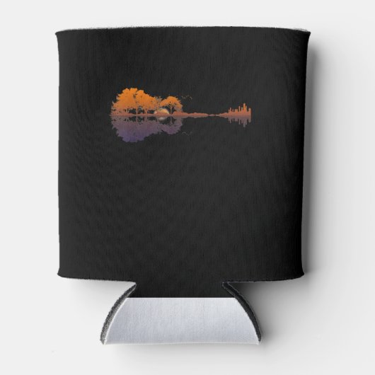 Gitarrensee Shadow Liebe Gitarre - Musikfans Dosenkühler (Vorderseite)