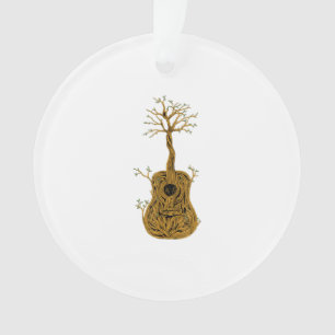 Gitarrensee Shadow Liebe Gitarre - Musikfans Ornament