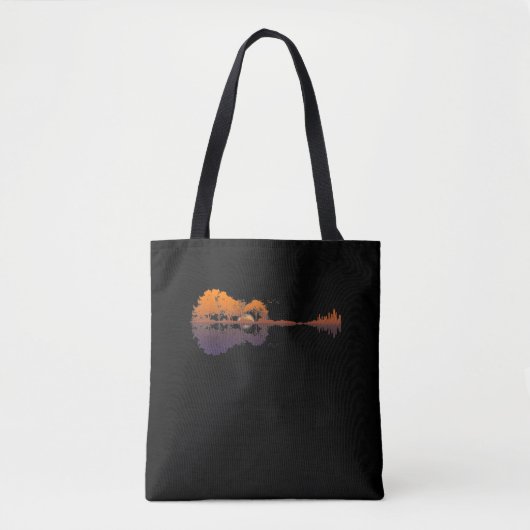 Gitarrensee Shadow Liebe Gitarre - Musikfans Tasche (Vorderseite)