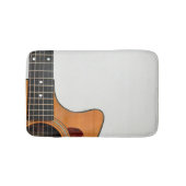 Gitarrenspieler Badematte (Vorderseite)