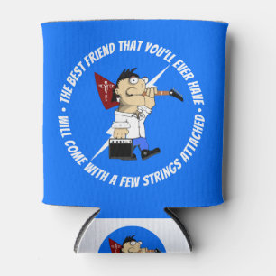 Gitarrenspieler Die besten Freunde auf der Straße  Dosenkühler