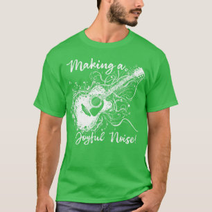 Gitarrenspieler ein fröhliches Geräusch machen T-Shirt
