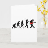 Gitarrenspieler-Evolution Karte (Gelbe Blume)