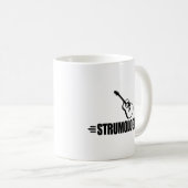 Gitarrenspieler Kaffeetasse (VorderseiteRechts)