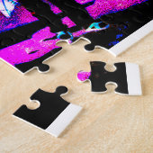 Gitarrenspieler Kunst Puzzle (Seite)