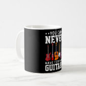 Gitarrenspieler Musikgitarrist Musician Band lusti Kaffeetasse (Vorderseite Links)