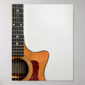 Gitarrenspieler Poster (Vorne)