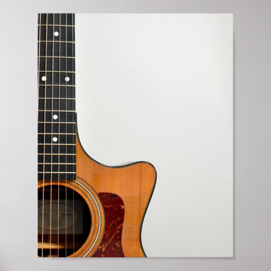 Gitarrenspieler Poster (Vorne)
