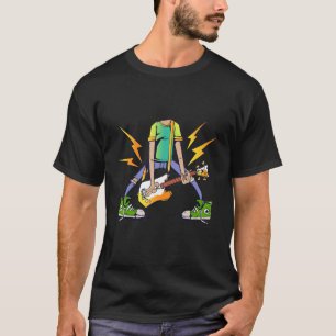 Gitarrenspieler Rockmusik T-Shirt