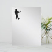 Gitarrenspieler Silver (Stehend Vorderseite)