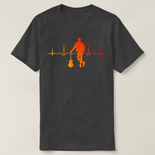 Gitarrenspieler T-Shirt (Design vorne)