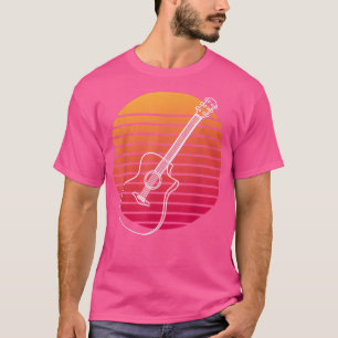 Gitarrenspieler Vintag Gitarrist Musician Gitarre T-Shirt