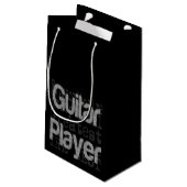 Gitarrenspielerextraordinator Kleine Geschenktüte (Rückseite Schrägansicht)