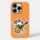Gitarrenspielhund Case-Mate iPhone Hülle (Rückseite)