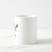 Gitarrenspielhund Kaffeetasse (Mittel)