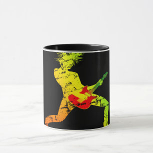 Gitarrenspielrocker Tasse