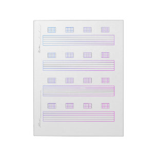 Gitarrentab-Papier – Druckbare Tablaturvorlage Notizblock