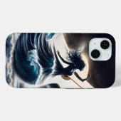 Gitarrentänzer mit doppelter Exposition Case-Mate iPhone Hülle (Rückseite (Horizontal))