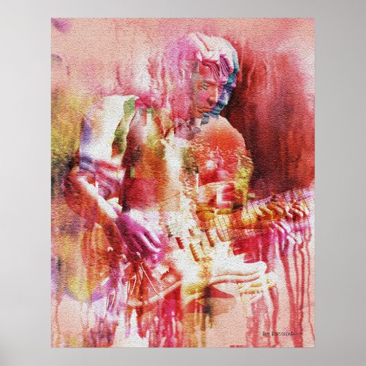 Gitarrentheorie 1 poster (Vorne)