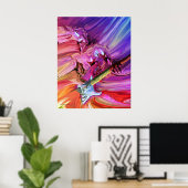 Gitarrentheorie 4 poster (Heimbüro)