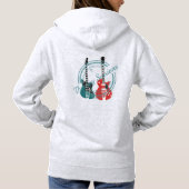 Gitarrentherapie Hoodie (Rückseite)