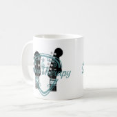 Gitarrentherapie Kaffeetasse (Vorderseite Links)
