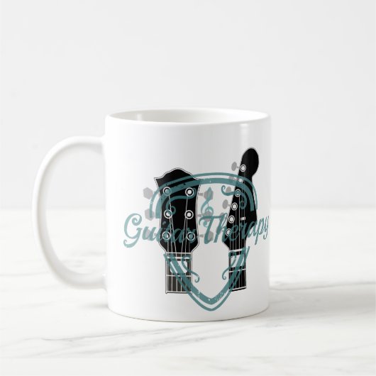 Gitarrentherapie Kaffeetasse (Links)
