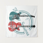 Gitarrentherapie Wandteppich (Vorderseite (Horizontal))
