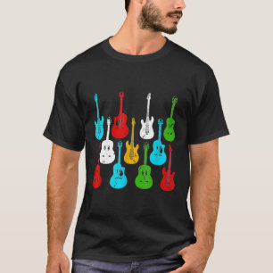 Gitarrentypen Elektrische akustische klassische Gi T-Shirt