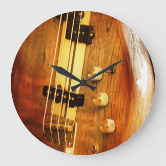 Gitarrenuhr Große Wanduhr