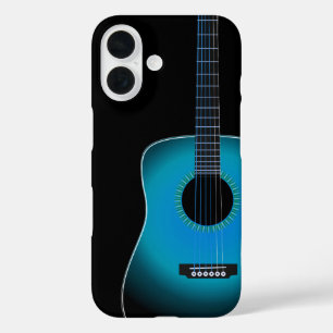 Gitarrenuntergrund iPhone 16 Hülle